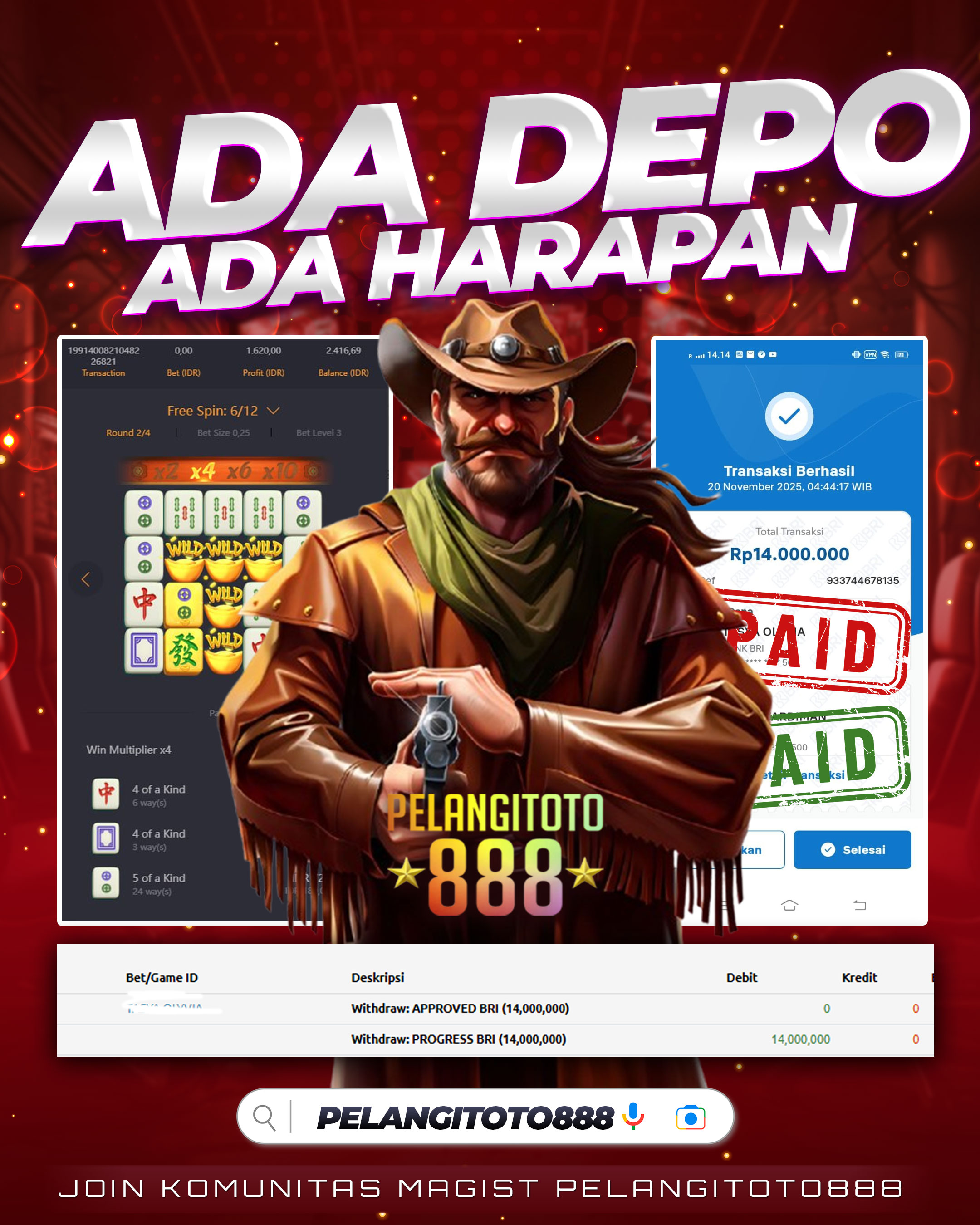 PELANGITOTO888 Situs Bonus 100% Turn Over Terendah Paling Mudah Gacor by Hey siriusly